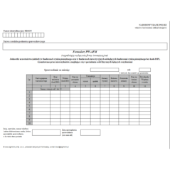 Formularz PW-AFM