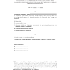 Uchwała o zatwierdzeniu sprawozdania finansowego spółki z ograniczoną odpowiedzialnością, która miała obowiązek poddania badaniu sprawozdania finansowego