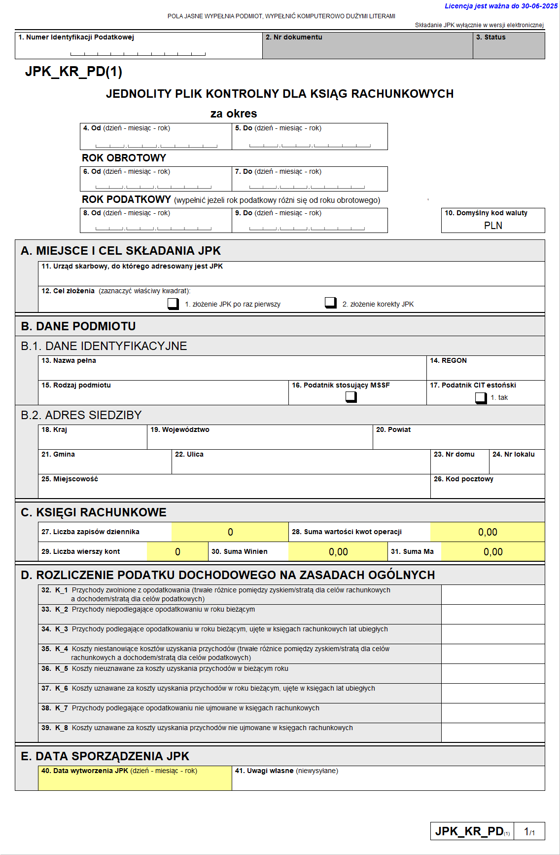 Nowe Struktury JPK w Podatku Dochodowym w 2026 r. – Podmioty zobligowane i terminy wdrażania